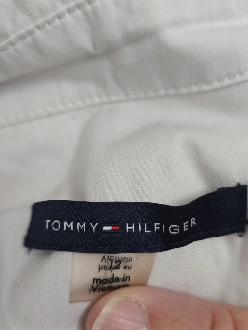 Tommy Hilfiger Yellow and Navy Floral Border Twirl Dress 12 - Picture 4 of 4